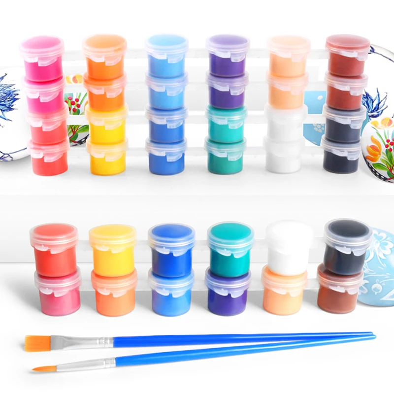 

1 Set DIY Art Graffiti Pigment 3ml Hand-painted Watercolor Acrylic Paint Children Painting Pigments Set