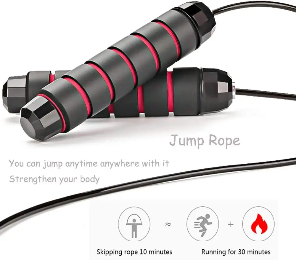Скакалка для воркаута канат прыжков фитнеса взрослых женщин мужчин и детей