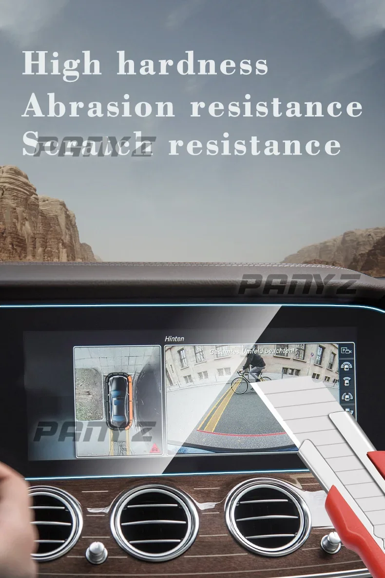 Фото Для Infiniti Q70 QX70 2013-2019: Защитная пленка из закаленного стекла для ЖК-экрана GPS-навигатора, антицарапийная пленка, аксессуары №5