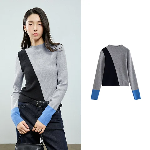 TOYOUTH женский вязаный свитер из вискозы