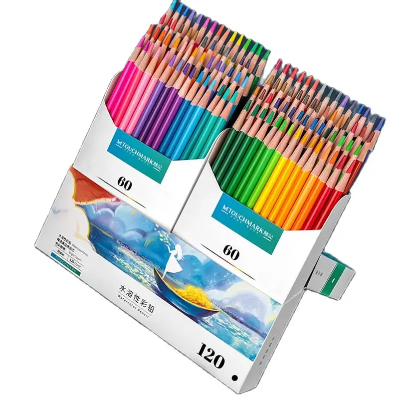 24/36/48/72/120 Color Pencil Set Student Children Creative Diy Graffiti Oily Water-soluble Color Lead Sketch Comic Coloring Pen
