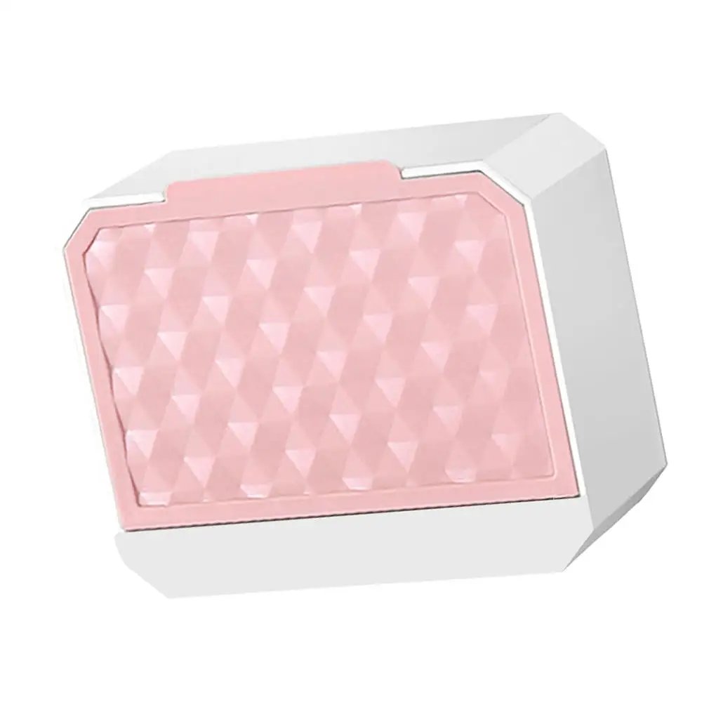 

Shower Rail Soap Dish Holder Punch-Free Soap Sponge Box Wall Mounted Storage For Kitchen Bathroom Organizer Draining Rack 2 Grid