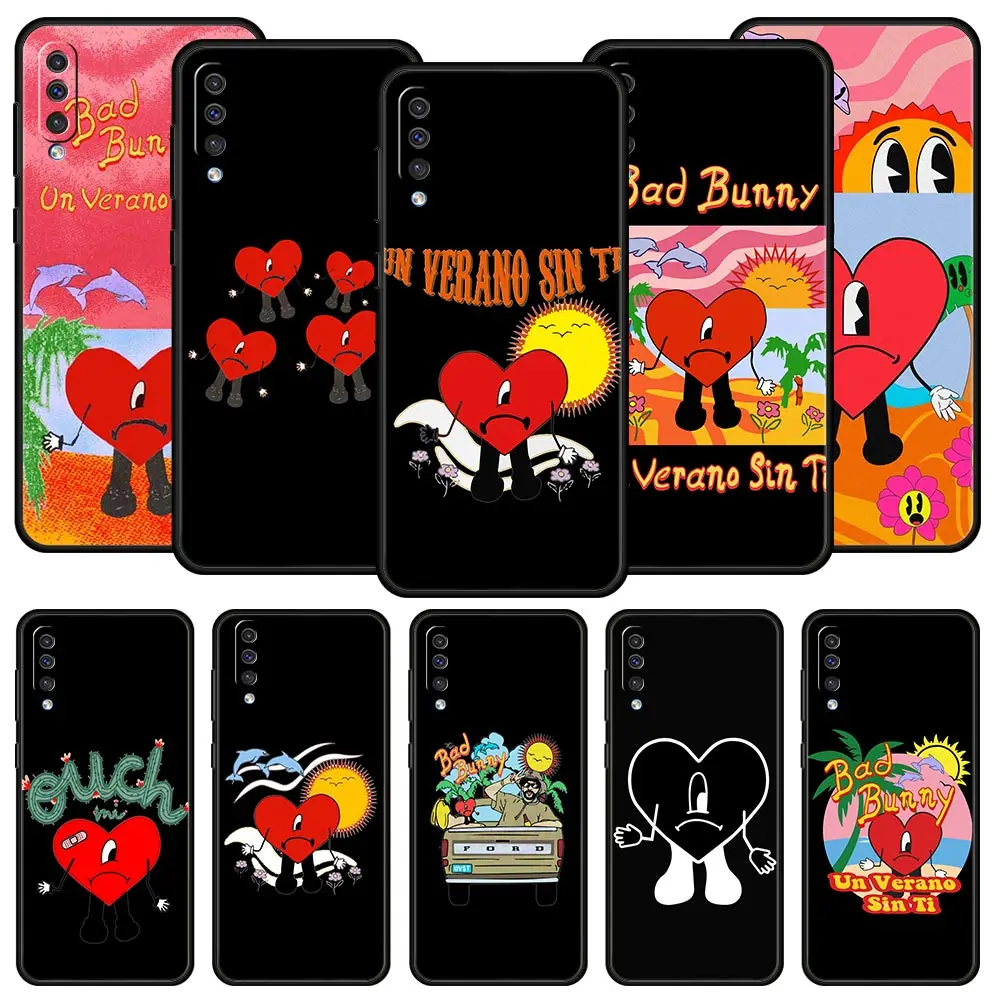 Чехол для телефона Samsung A24 A12 A14 A32 A50 A70 A20E A20S A10S A22 A40 A34 A54 A42 A52 5G A02S A04s Un Verano Sin Ti Bad Bunny