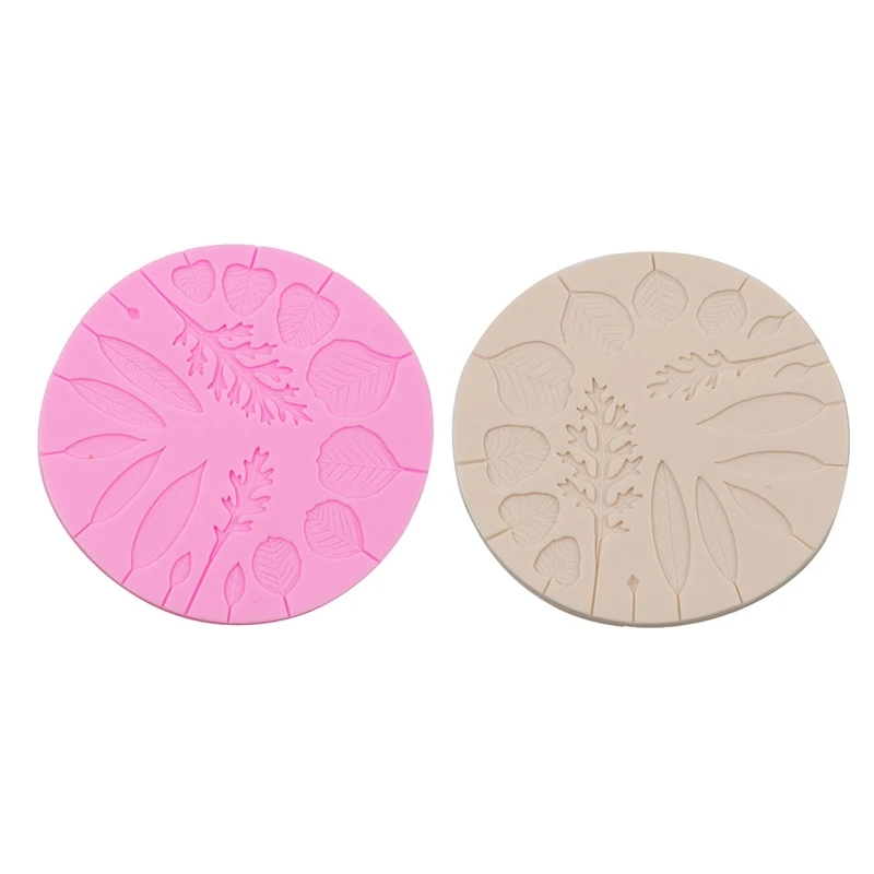 

Silicone Fondant Moulds 3D Leaves Shaped Food Grade Silicone Material 2 Colors