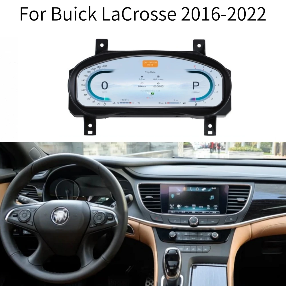 Фото ЖК-экран для Buick Excelle/Regal/Envision/Verano/LaCrosse, Opel Astra/Insignia, цифровая приборная панель спидометра автомобиля. №4