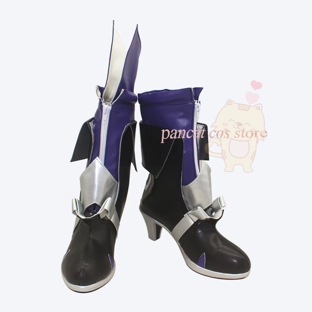 

Honkai Star Rail Anime Seele Cosplay Shoes Comic Anime Game Cos Long Boots Cosplay Costume Prop Shoes for Con Halloween Party