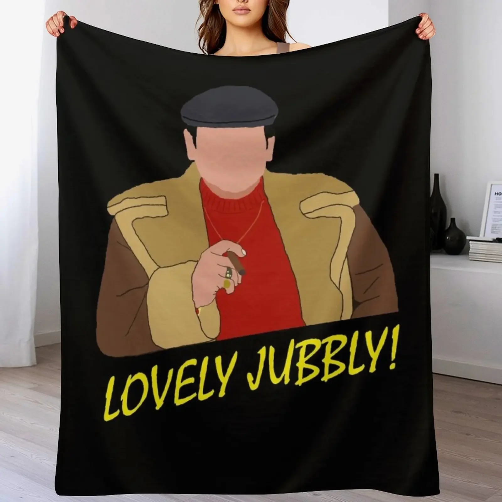 Plush одеяло Yellow