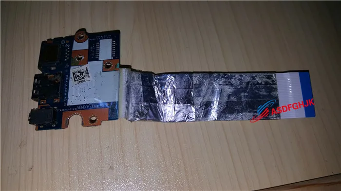 Оригинальная USB-плата для Toshiba Satellite C55-b5299 Audio LAN арт. Ls-b303p полностью протестирована