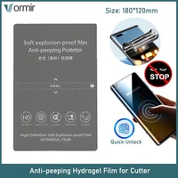 vormir anti spy screen protectors for iphone 13 12 11 pro max anti peeping privacy flexible hydrogel film for cutter machine