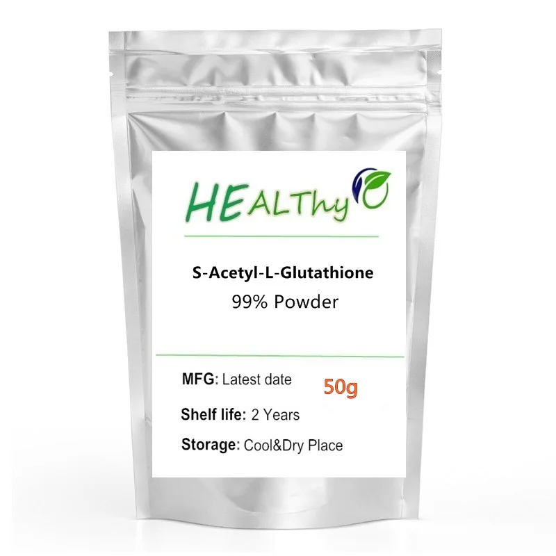 

High quality 99% S-Acetyl-L-Glutathione powder Cosmetic raw materials pure s acetyl glutathione free shipping