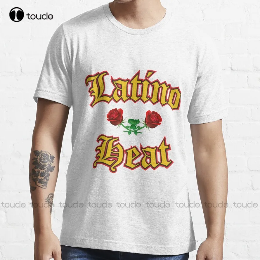 

Latino Heat - Reggaeton Design Bad Bunny Rap T-Shirt 4Xl Mens T-Shirts Cotton Outdoor Simple Vintag Casual Tee Shirts Xs-5Xl New