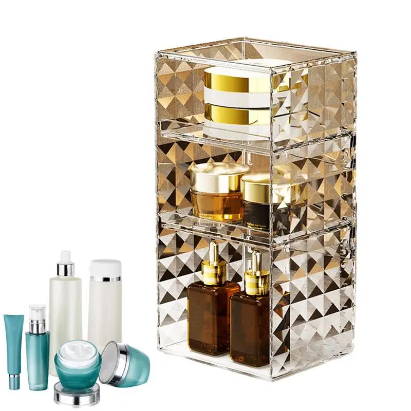 

Cosmetic Storage Box Clear Cosmetic Storage Cases Box Portable Clear Box For Cosmetics Cases For Desktop Lipsticks Concealers
