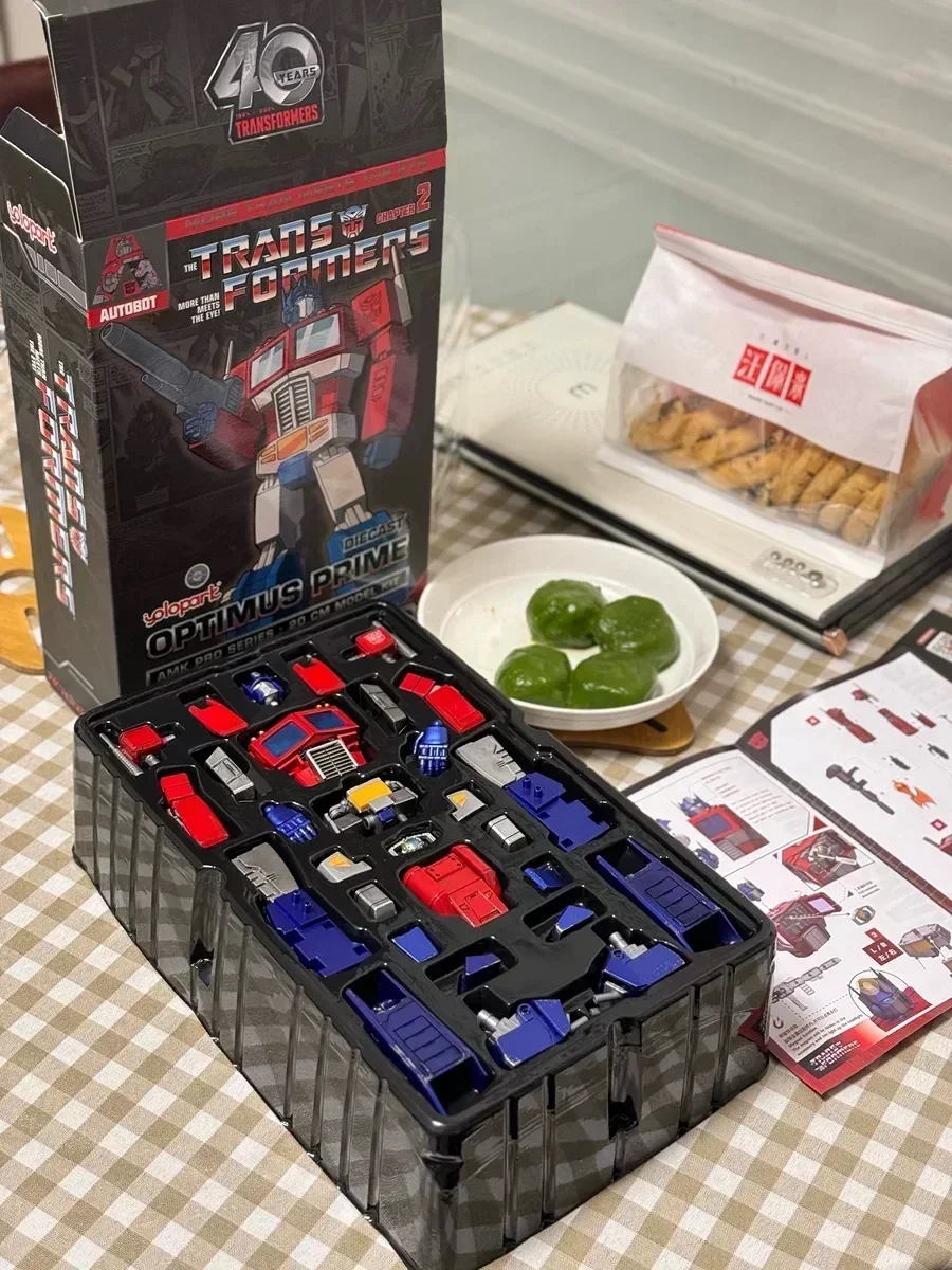 В наличии YOLOPARK OP Фигурка-трансформер игрушки Generation One AMK PRO 40th Series 20 см G1