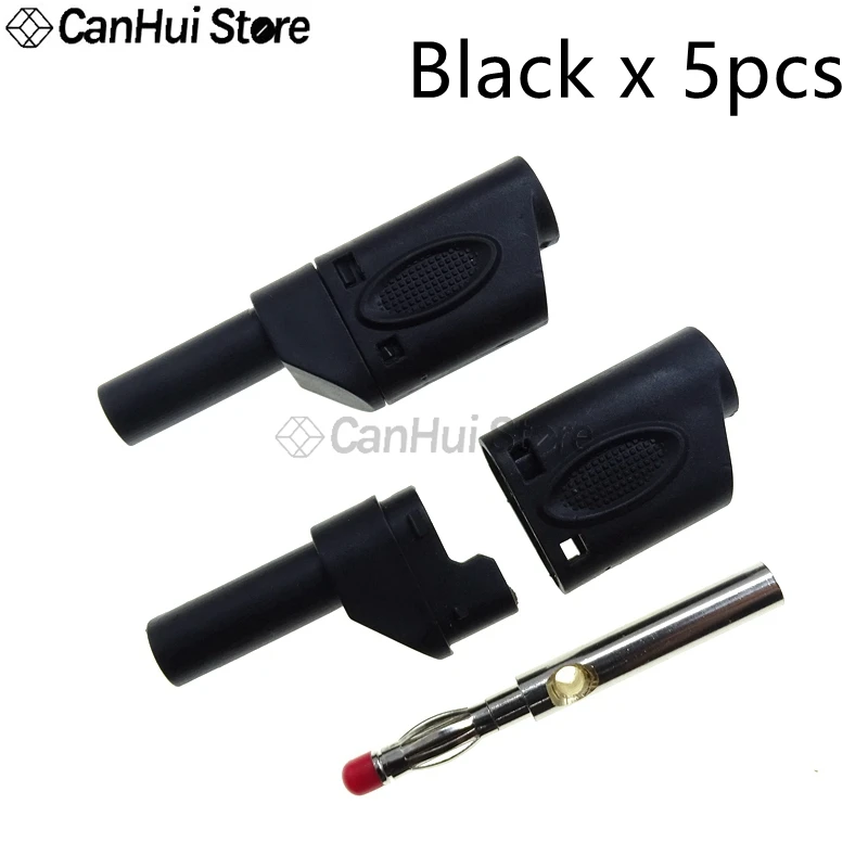 5 шт. изолированные разъемы бананы медные 32A