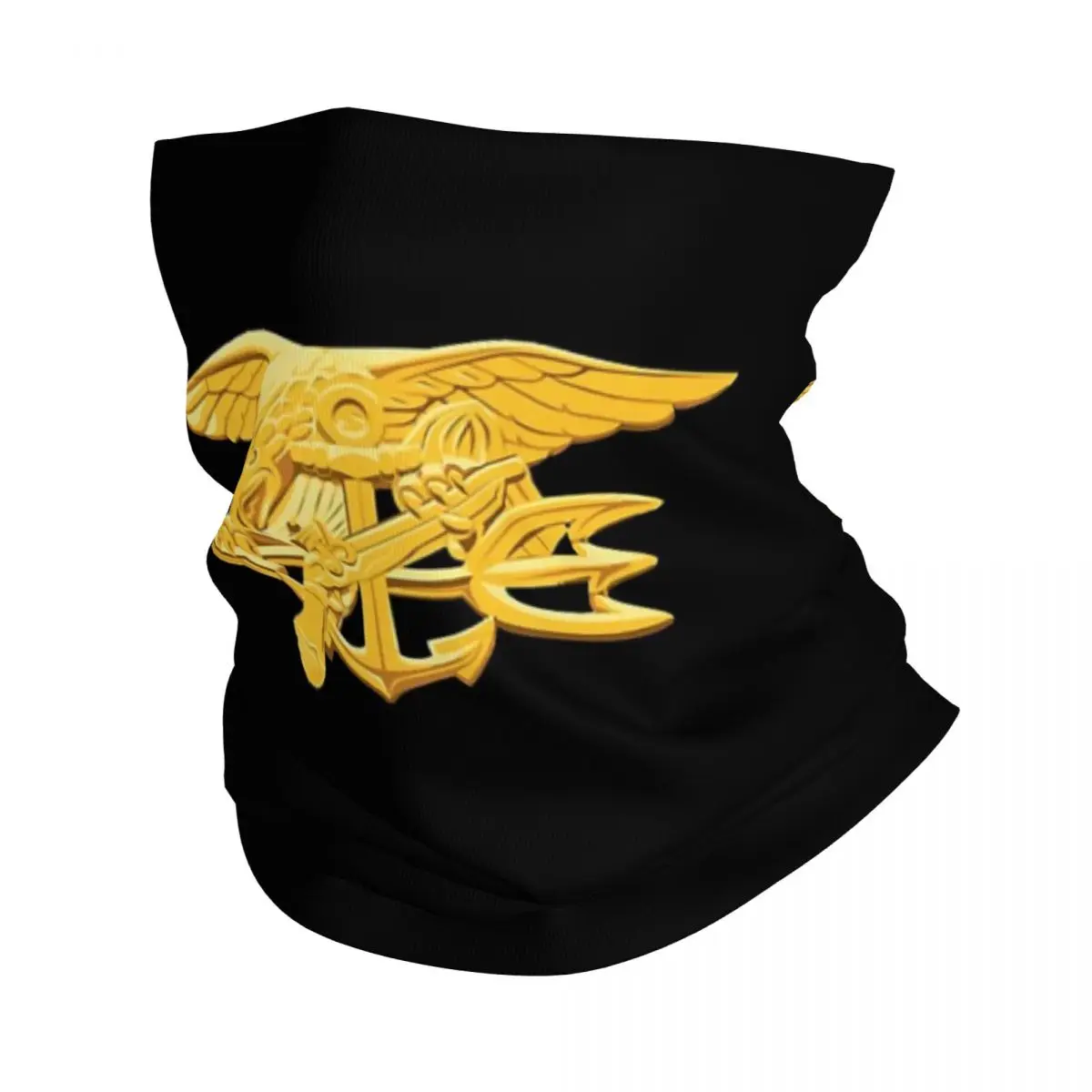 

USA Navy SEALs Bandana Neck Gaiter Printed Mask Scarf Multifunction Headwear Hiking Fishing Unisex Adult Windproof