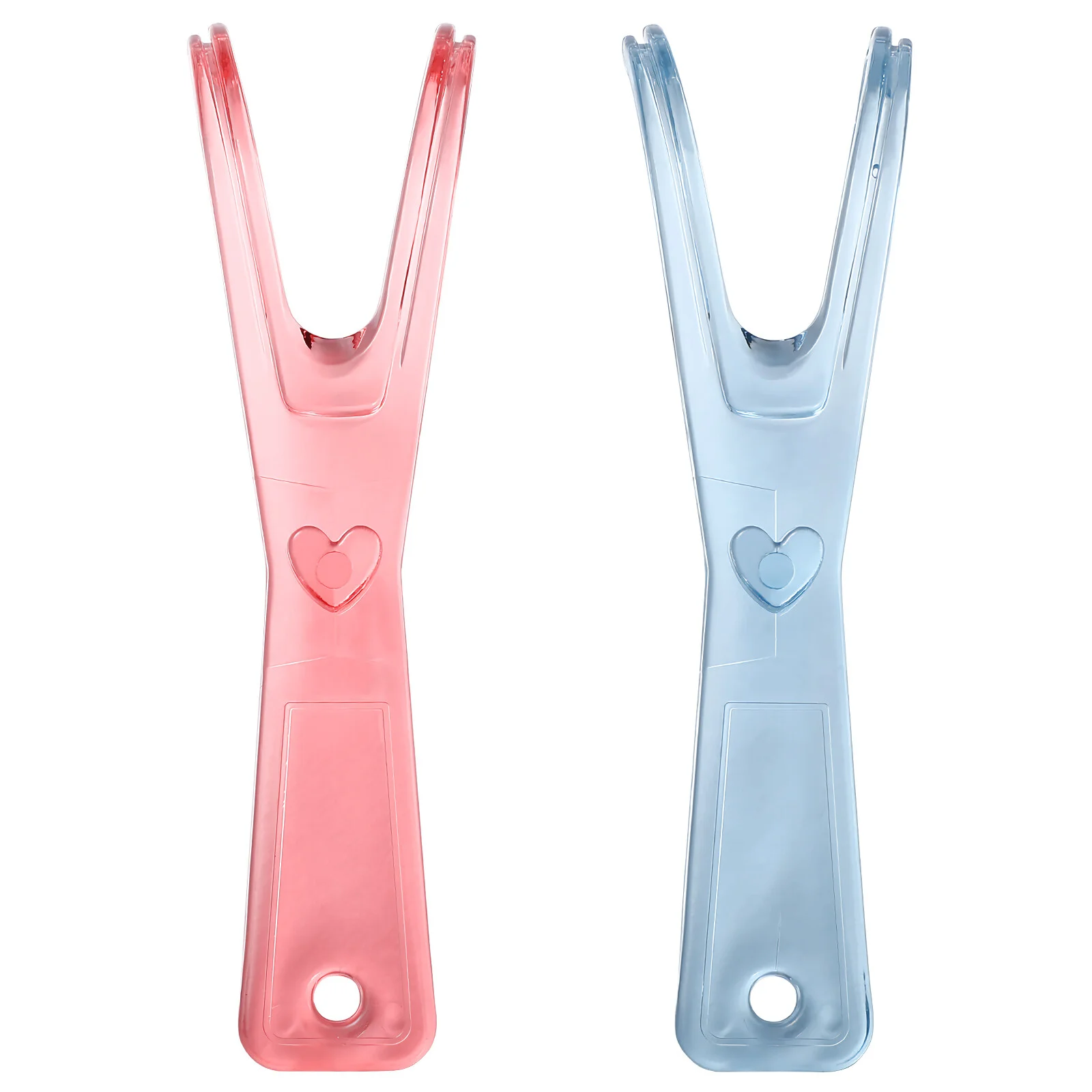 

2 Pcs Kids Floss Sticks Bracket Tooth Flossers Dispenser Picks Holder Child