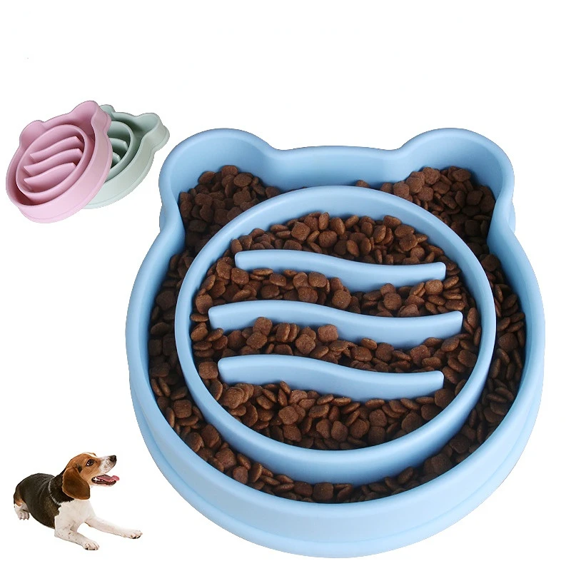 

New pet choking bowl dog bowl