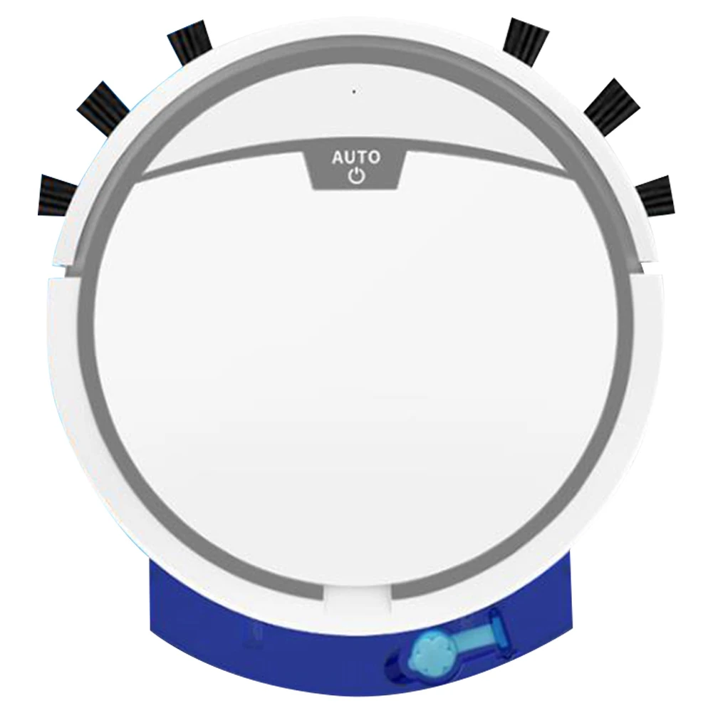 

Robot Vacuum Cleaner Smart APP Remote Control Wireless Cleaning Machine Floor Sweeping Wet Dry Vacuum Cleaner, White