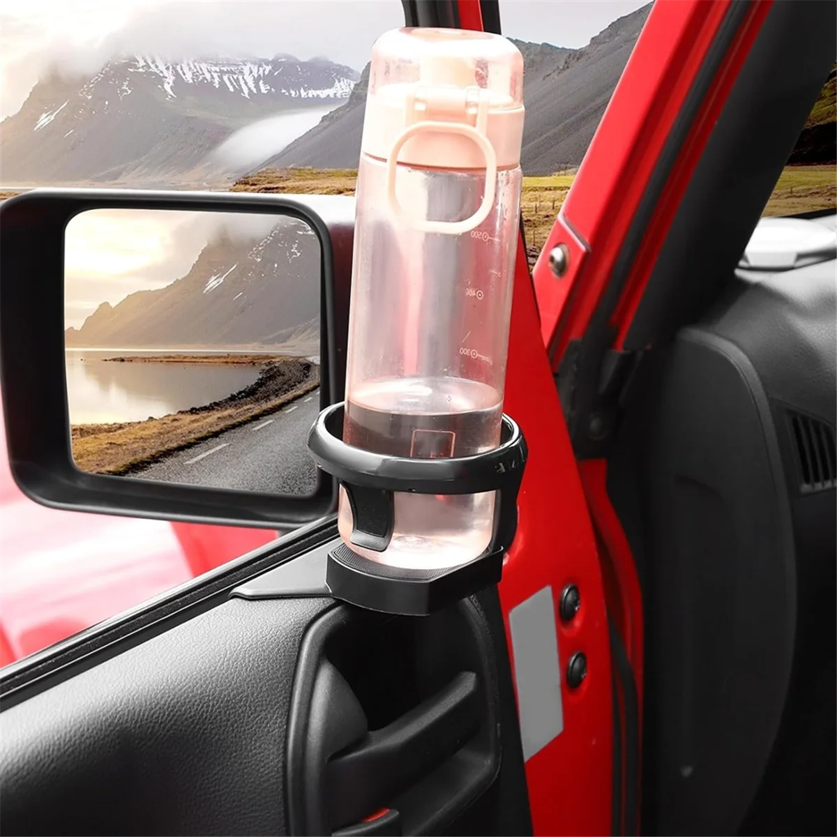 Подстаканник на передней дверь для Jeep Wrangler JK 2011-2017 аксессуары подстаканники