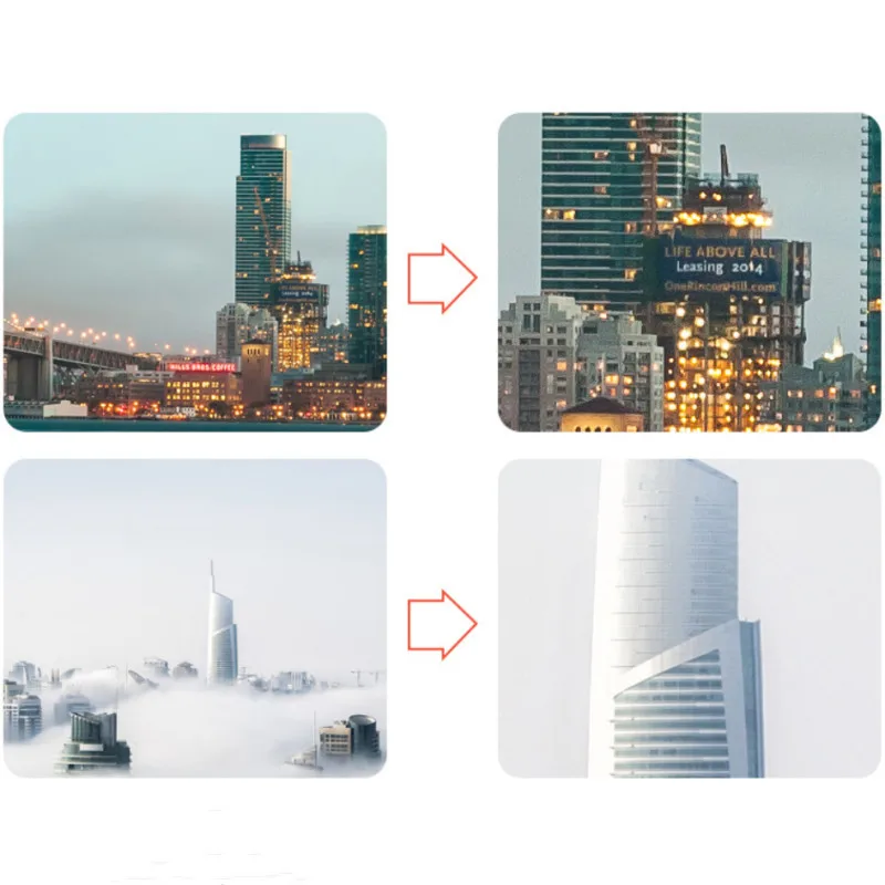 Фотоаппарат телескопический объектив с зажимом для iPhone/телефона DSLR