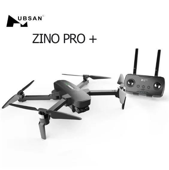 Квадрокоптер Hubsan Zino Pro + с 3-осевым шарнирным замком, GPS, Wi-Fi, 4K, 30 кадров/с