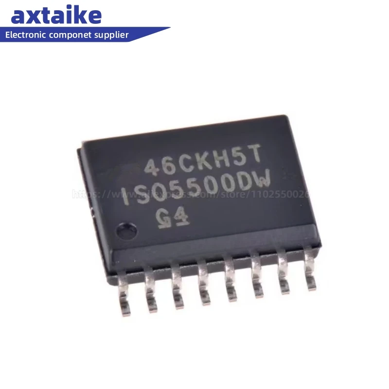 

ISO5500DW ISO5500DWR ISO5500 SOP-16 Isolated Gate Drivers 2.5A Iso IGBT/MOSFET Gate Driver SMD IC