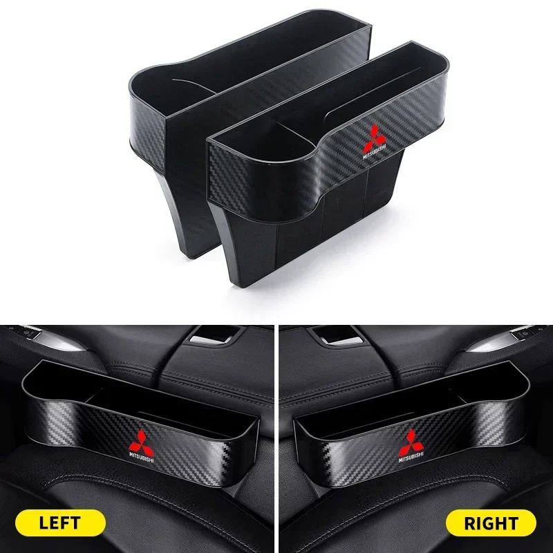 Автомобильный органайзер для зазора на сиденье карманная коробка Mitsubishi Logo ASX