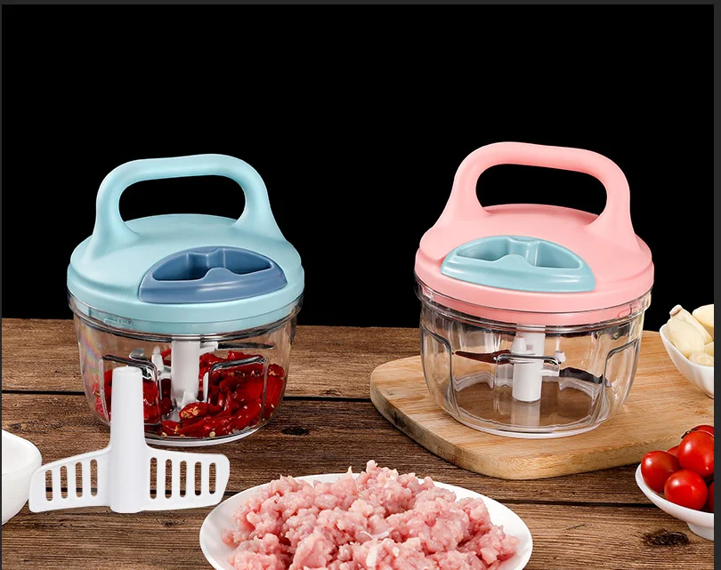 

Multifunctional manual garlic press vegetable and fruit kitchen tool garlic grinder vegetable food meat grinder garlic artifact