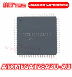New ATXMEGA128A3U-AU ATXMEGA128A3U-AUR microcontroller TQFP64