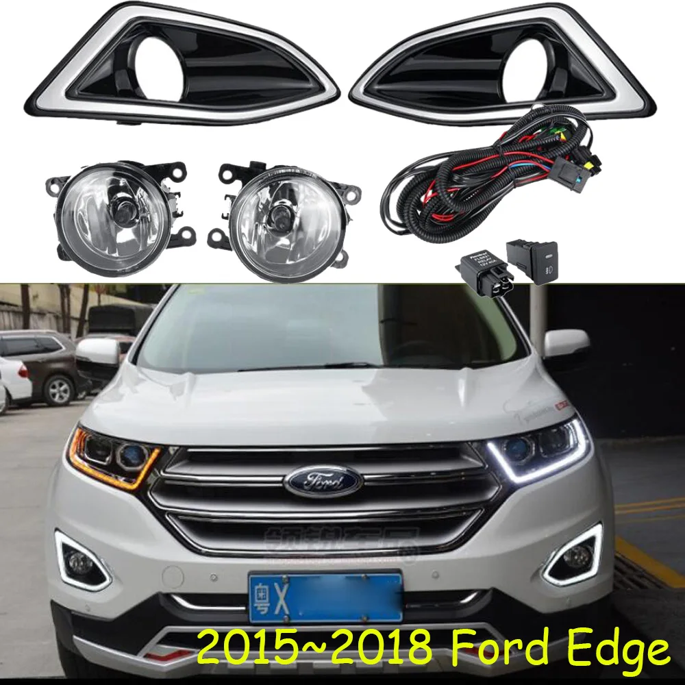 Автомобильный бампер передняя фара освещение провод 2015 2016 2017 2018y DRL автомобильные