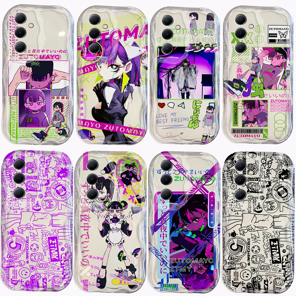 Чехол Zutomayo для Xiaomi Redmi 13C 12 12C 10 10C 9 9C A1 A2 K50 K40 Note 13 11 Pro Plus 4G