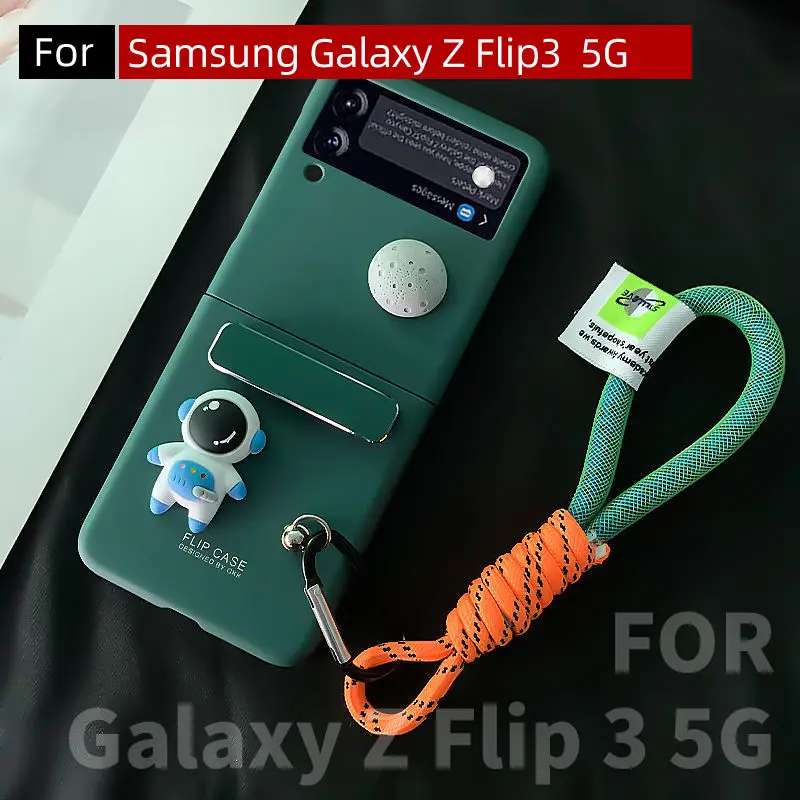 

For Samsung Galaxy Z flip 3 case,Z flip3 case cute,z flip 3 case strap, Z flip3 case for girl