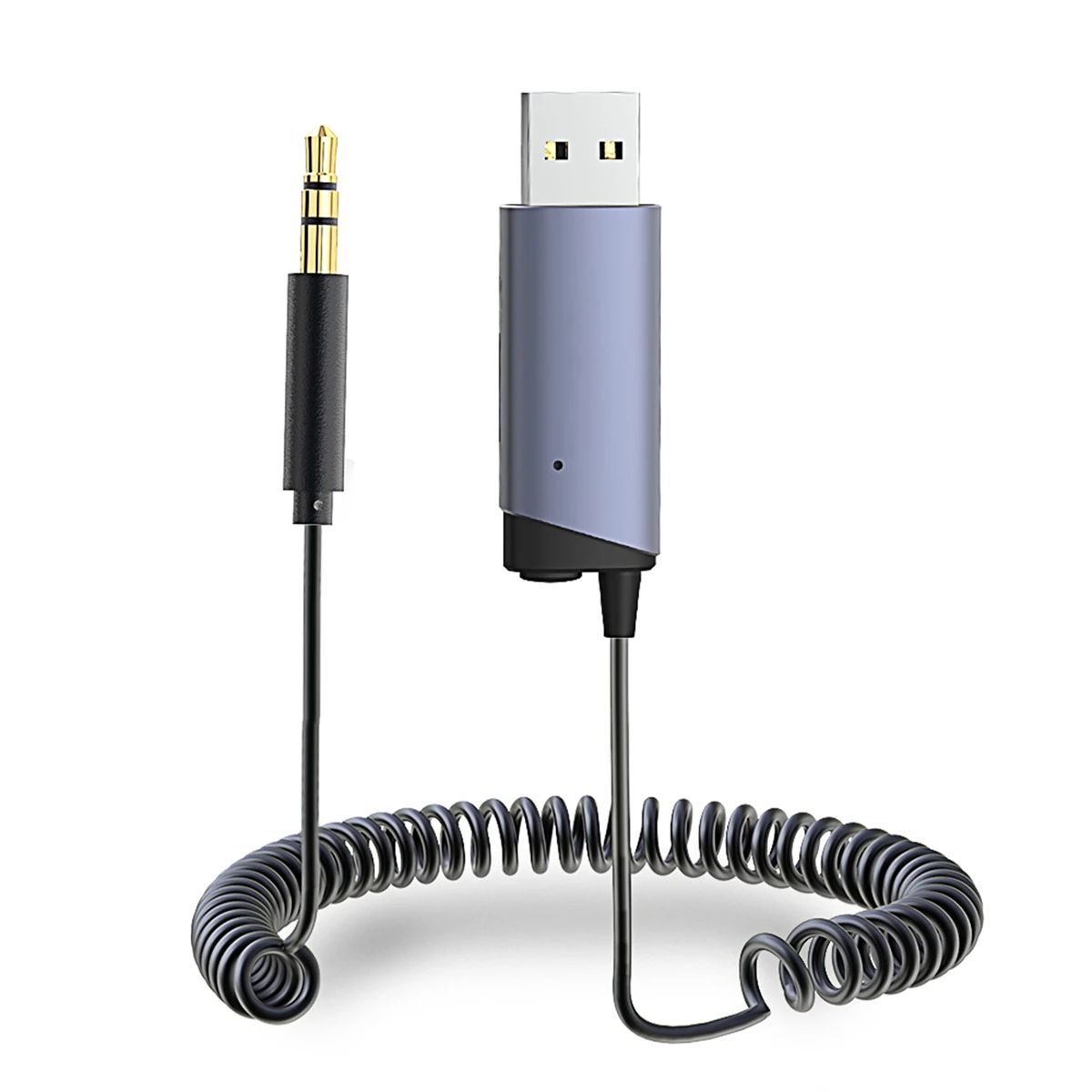 

Wireless Bluetooth 5.0 Receiver Adapter Car Aux Audio Music TF Card Adapter for Car Bluetooth Transmitter