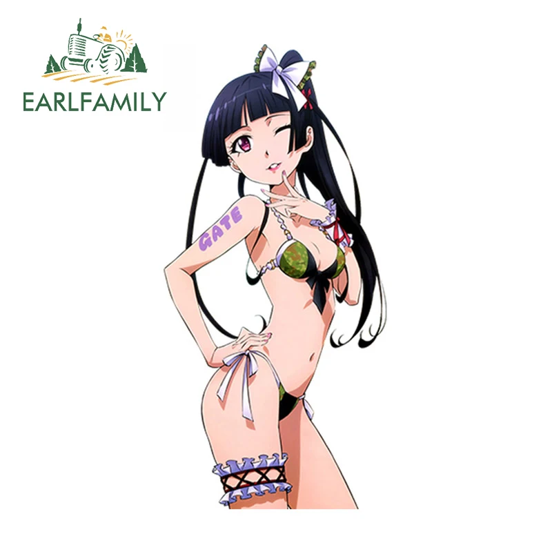 

EARLFAMILY Rory Mercury автомобильная наклейка защита двери автомобиля индивидуальная наклейка зеркало заднего вида кондиционер виниловый декор