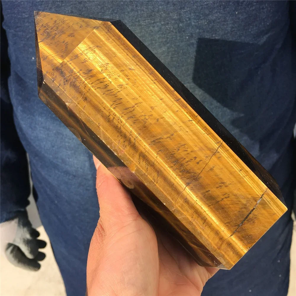 800-900 г тигровый глаз яшма кварц обелиск кристаллическая палочка точечное