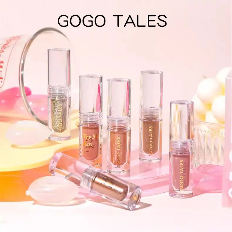 Gogotals Косметика 6 цветов Тени для век яркий лежащий Шелкопряд Блестящий хайлайтер