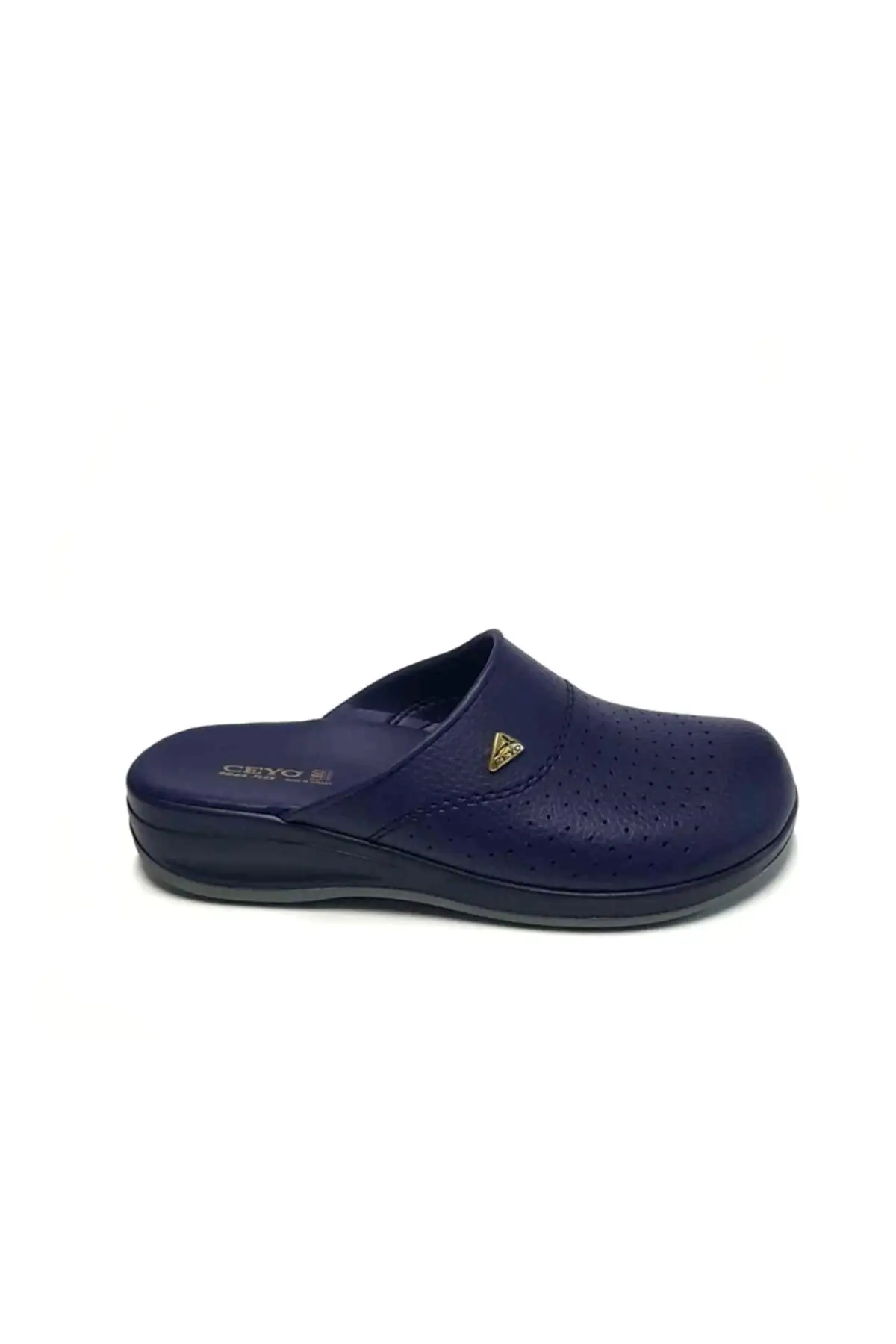 

9844 Flex Anatomical Navy Blue Women Sabo Slippers