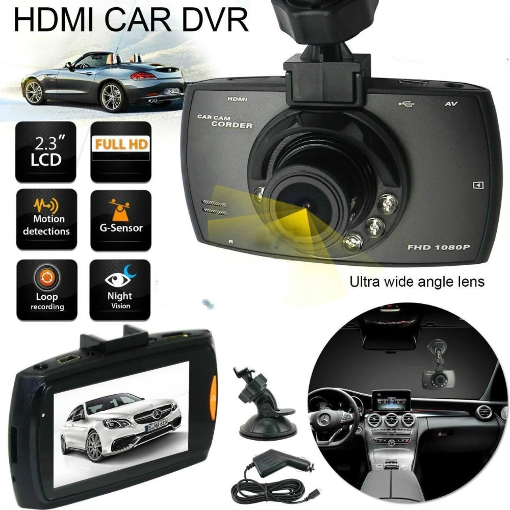 

Car DVR Dash Cam high quality Car Camera Recorder G-sensor IR Night Vision Full HD Hot sale Auto Accessaries