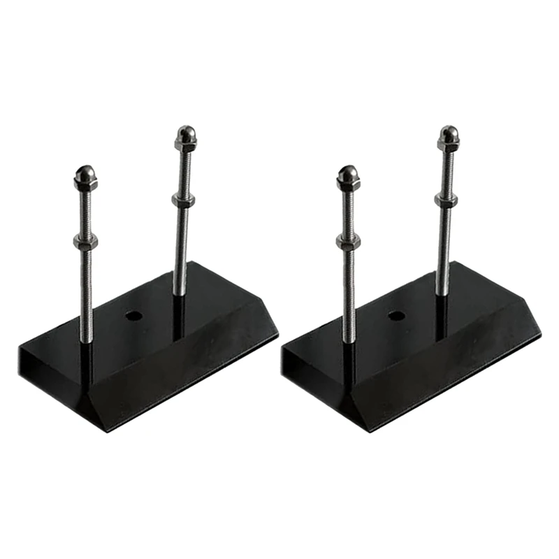 2Packs Skateboard Wall Mount Skateboard Hanger Display Luxury Skateboard Storage Holder Rack