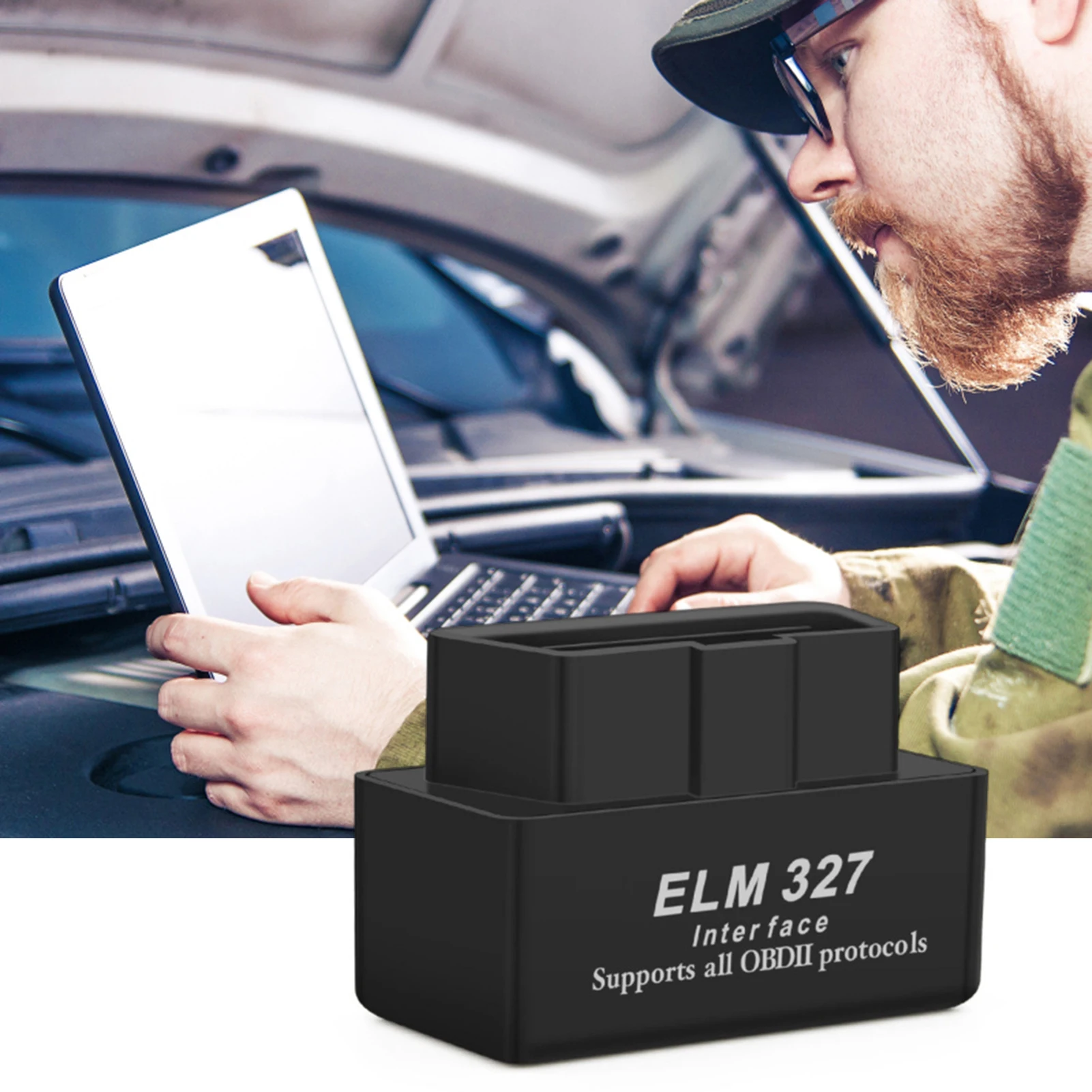 

Car Diagnostic Instrument Tool BT2.0 Car Scanner ELM 327 OBD2 V1.5 Practical Mini Code Reader for Android Windows Symbian