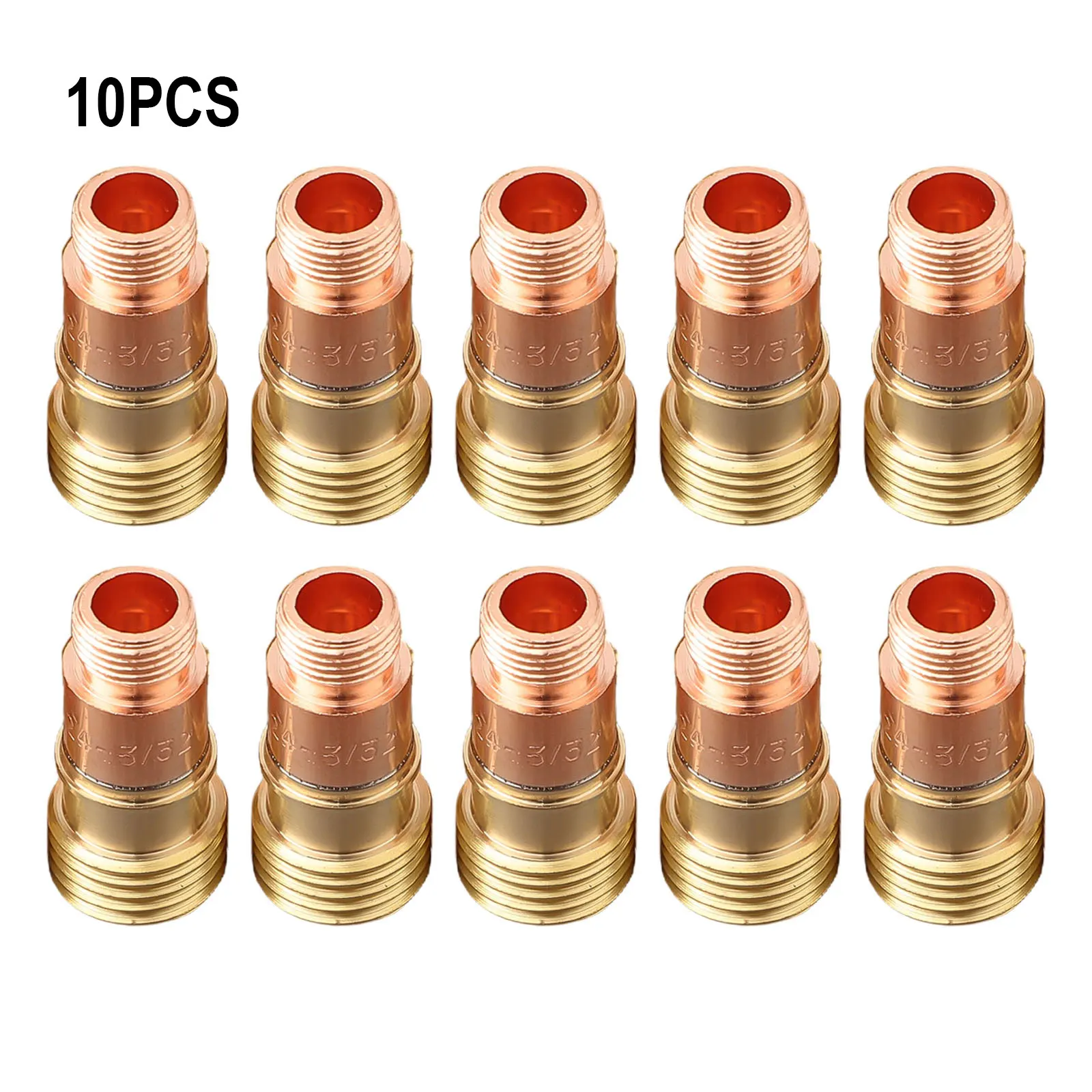 Профессиональный комплект цанг TIG с 20 шт. для газовых линз Stubby 17GL332 10N24S и моделей DB