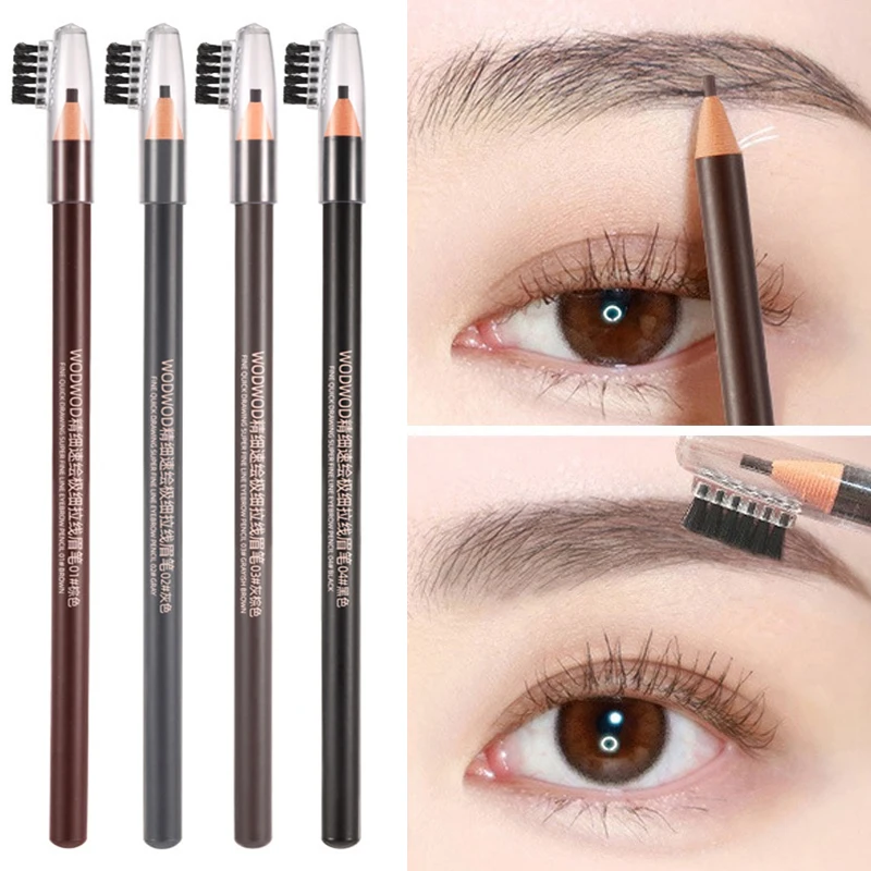 Enhancer Pen Waterproof Non-staining Wooden Hard Core Not Clumping Smooth Natural Makeup For Women