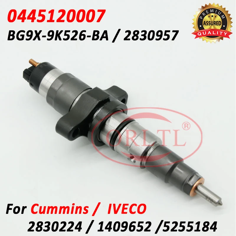 

0445120007 Common Rail Injector 0 445 120 007 New Nozzle BG9X-9K526-BA For Cummins 2830957 2830244 2830221
