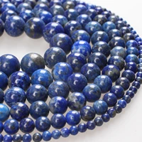 100 natural stone lapis lazuli stone beads round loose beads 4 6 8 10 12mm beads for diy bracelets necklace jewelry making