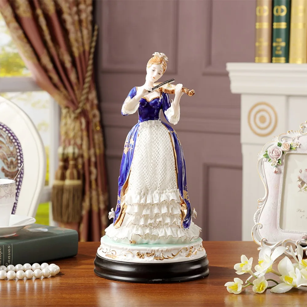 Керамические фигурки в европейском стиле роскошные украшения для гостиной