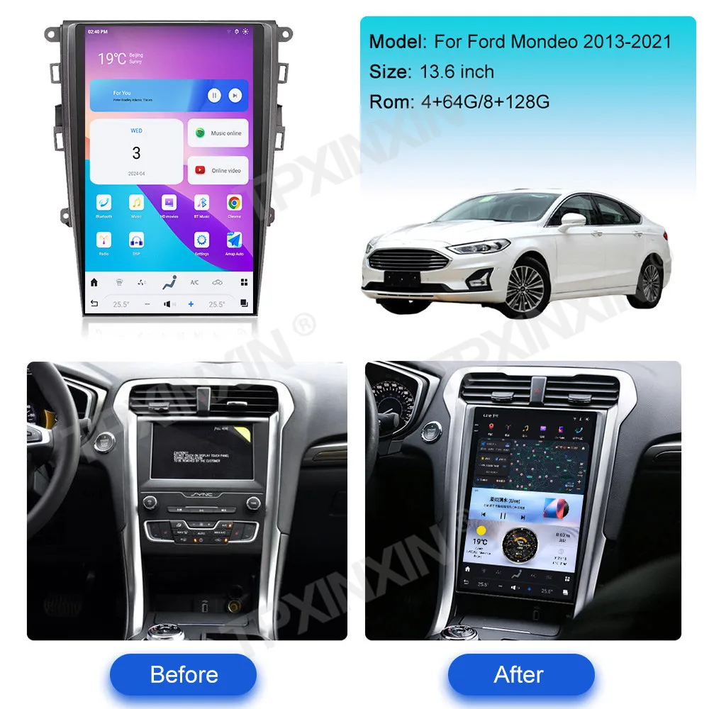 Автомобильная стереосистема Android 13 0 мультимедийный плеер автомобильное радио