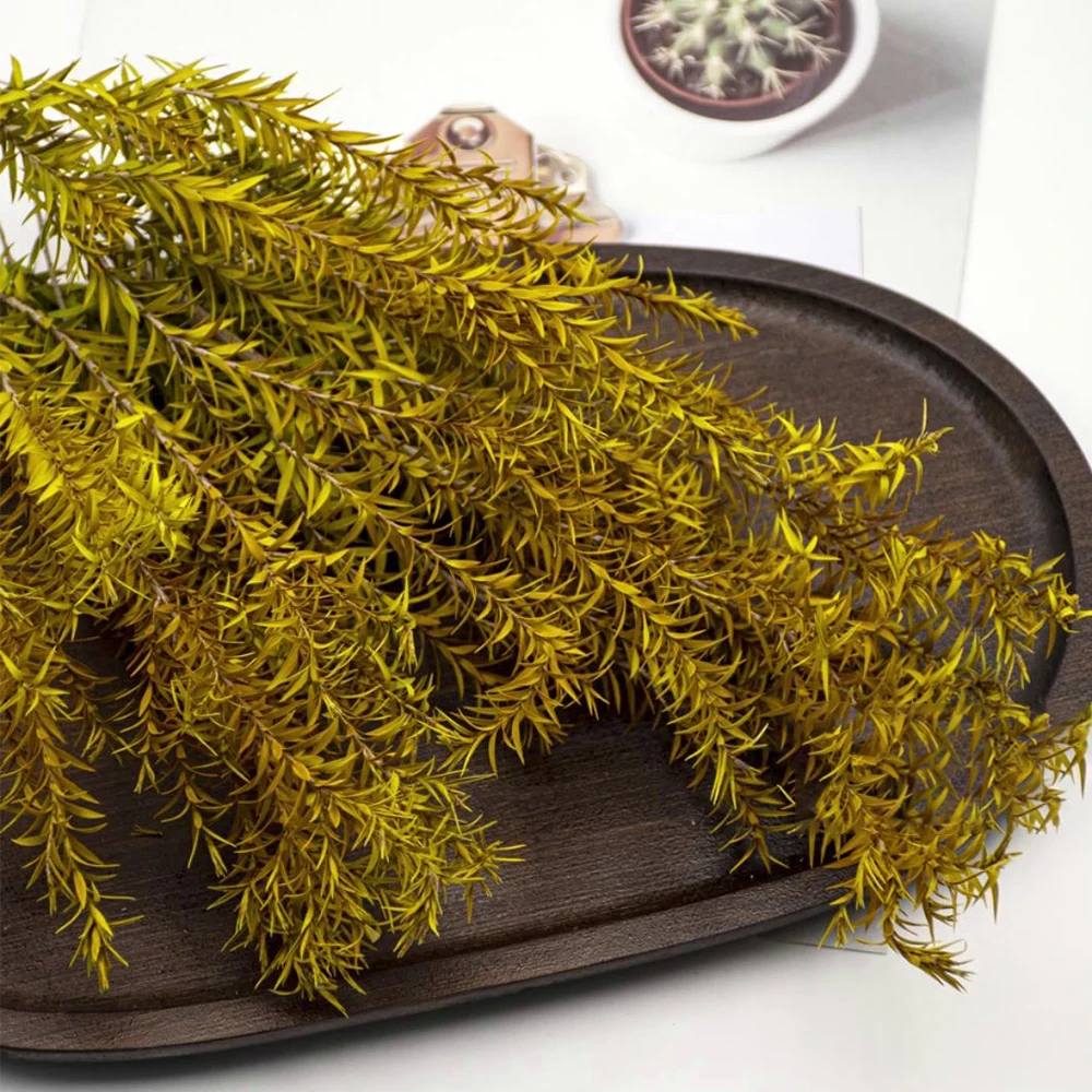 Модель длинной травы в виде листьев