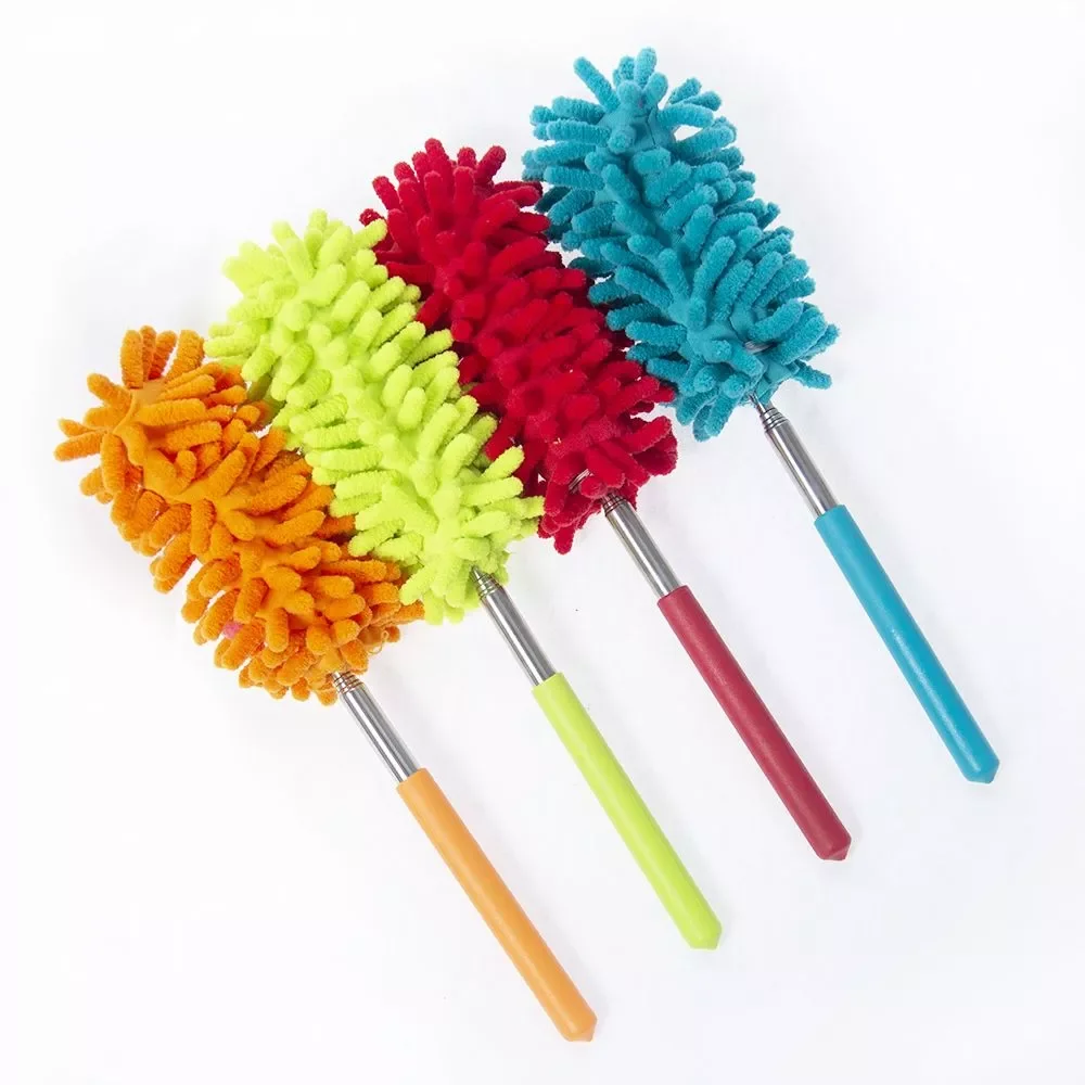

New in Microfiber Duster Brush Dust Cleaner Can Not Lose Hair Static Anti Dusting Brush Car Duster Household Office Kitchen Tool