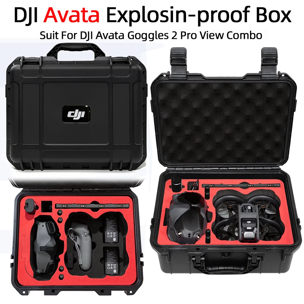 Yoteen Explosion-proof Box Universal for DJI Avata FPV Goggl
