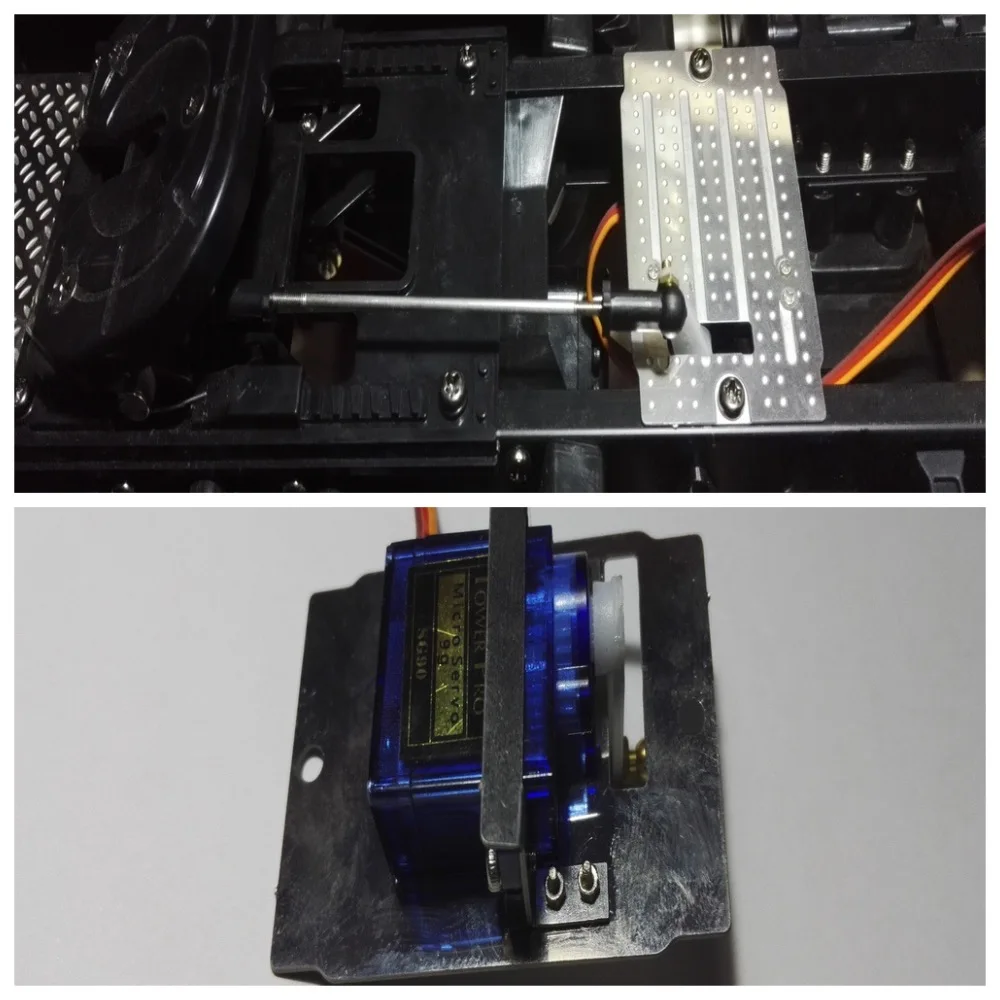 

1 set Steering Gear Engine with Stainless Steel Steering Engine Bracket for TAMIYA 1/14 RC Tractor Trailer Dump Truck SCANIA